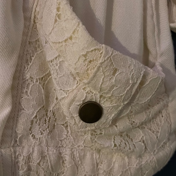 Ultra Pink Jacket with Zipper and Lace Details - Picture 4 of 6